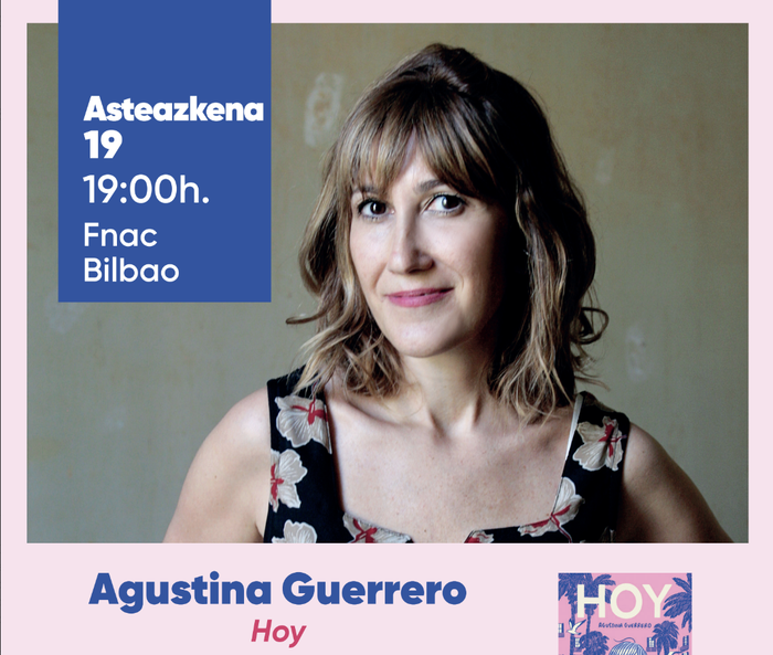 "Hoy" liburuaren aurkezpena eta sinaketa Fnacen