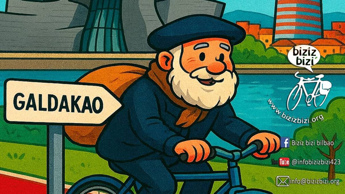 43. Bizikleta martxa: 'Bidegorria Galdakaora orain!'