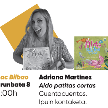 Aldo patitas cortas liburuaren ipuin kontaketa Fnacen