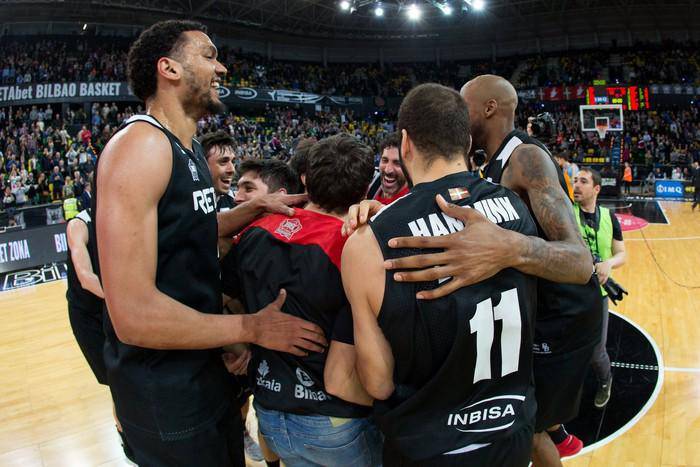 Bilbao Basketek arnasa hartu du partidu ikaragarria jokatu ostean   
