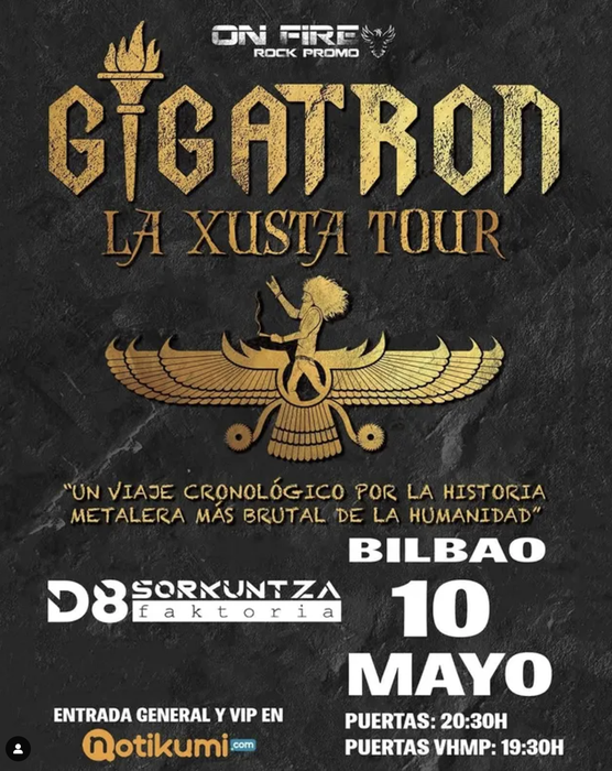 GIGATRON D8 Sorkuntza Faktorian