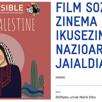 FILM SOZIALAK ZINEMA IKUSEZINAREN NAZIOARTEKO 17. JAIALDIA Alondigako Golem Zinemetan