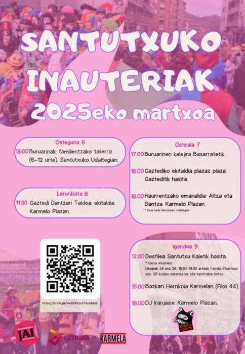 SANTUTXUKO INAUTERIAK!