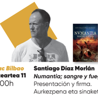 Numantia; sangre y fuego liburuaren aurkezpena eta sinaketa Fnacen