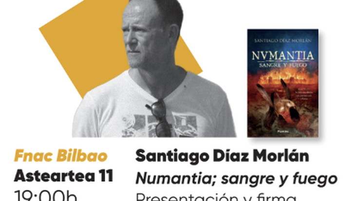 Numantia; sangre y fuego liburuaren aurkezpena eta sinaketa Fnacen