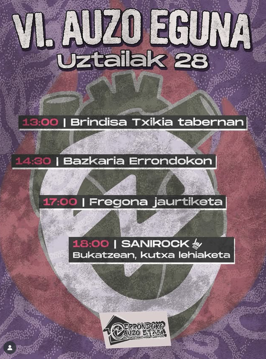 SANIKO JAIAK 2025🤘🏽 VI. AUZO EGUNA🔥