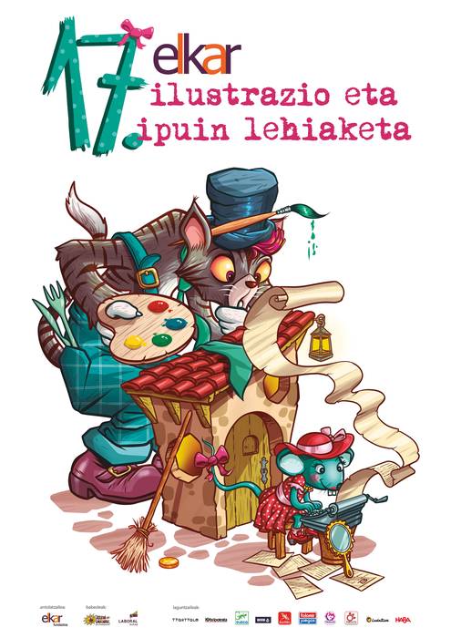 Elkarrek ilustrazio eta ipuin lehiaketaren 17. edizioa abian jarri du