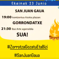 San Juan gaua Zorrotzan