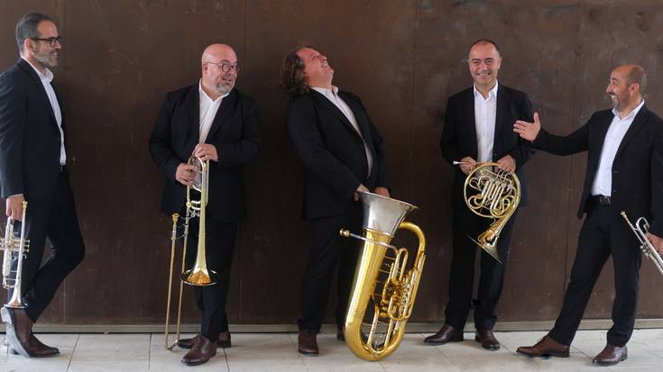 Bilboko Udal Musika Banda eta "Spanish Brass", Euskalduna Jauregiko agertokian izango dira