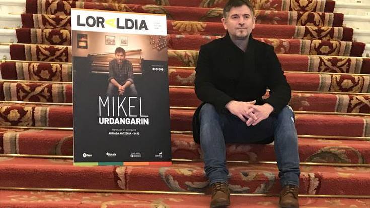 Mikel Urdangarin kantautorea izango da Loraldia Festibalaren seigarren edizioan