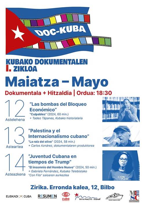 "Doc-KUBA", Kubako Dokumentalen lehen zikloa Zirikan