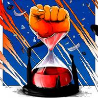 CNT sindikatuaren manifestazioa