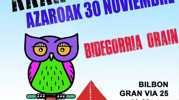 Bizikleta martxa: 'Bidegorria Galdakaora orain!'