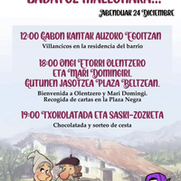 Olentzero eta Mari Domingi Mallonan!!