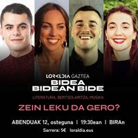 Bidea Bidean Bide: Zein leku da gero?