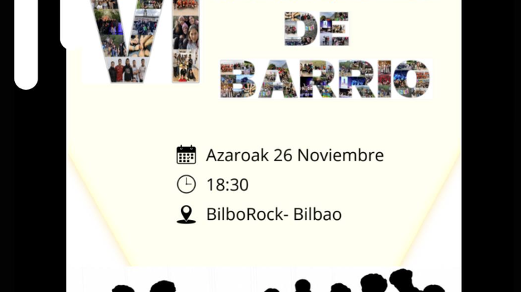✨Talento de Barrio 6. edizioa Bilborocken