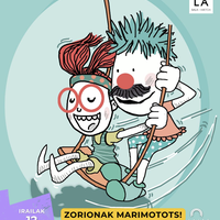 "Zorionak Marimotots!" ikuskizuna Campos Eliseos antzokian