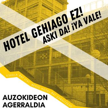 Auzokideen agerraldia Solokoetxe kaleko eskaileretan