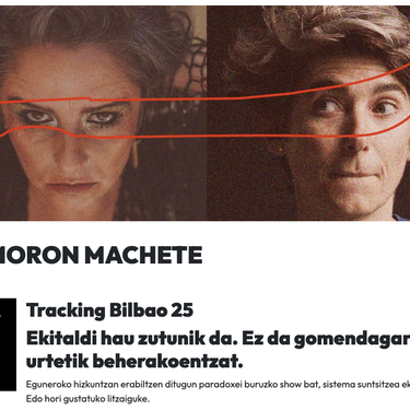 OXÍMORON MACHETE BBK Aretoan