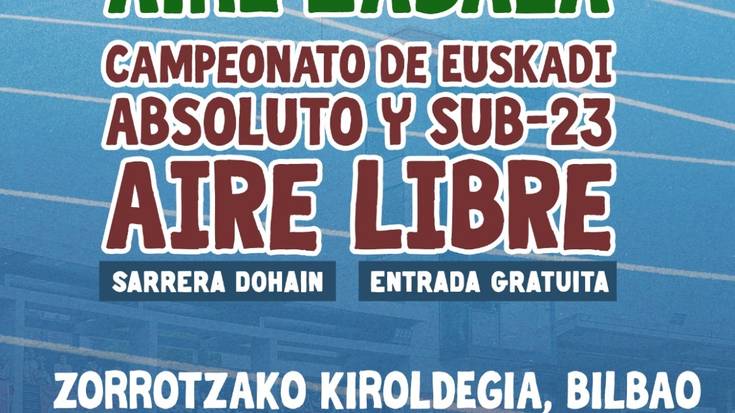 Euskadiko Txapelketa Absolutua eta Sub23 txapelketa Zorrotzako kiroldegian