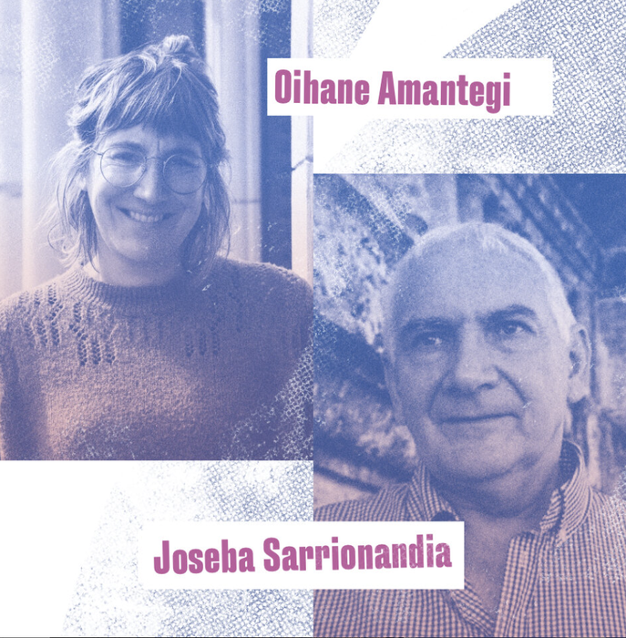 Gutun Zuria: OIHANE AMANTEGI URIARTE + JOSEBA SARRIONANDIA solasaldia