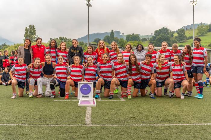 Universitario Bilbao Rugbyk historian mugarria finkatu du emakumezkoen taldearekin