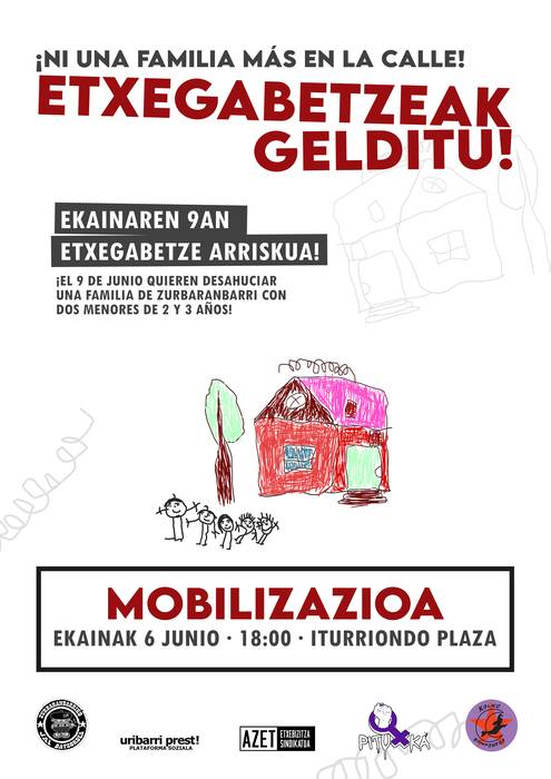 ETXEGABETZEAK GELDITU! mobilizazioa