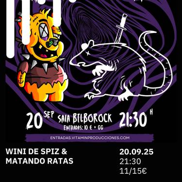 WINI DE SPIZ & MATANDO RATAS Bilborocken