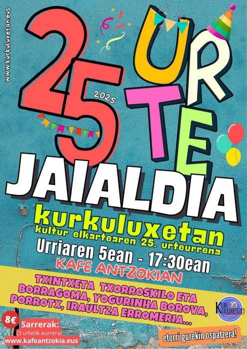 Kurkuluxetan Kultur Elkartearen Jaialdia Kafe Antzokian