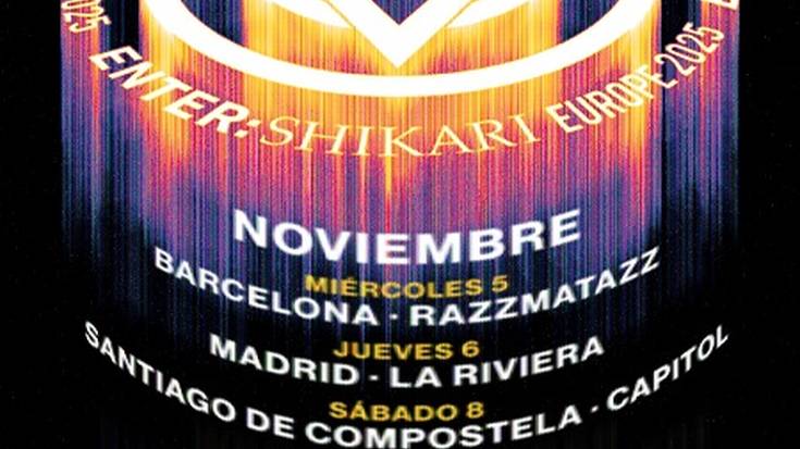 ENTER SHIKARI + DBR Santana27 aretoan (Sala Gold)