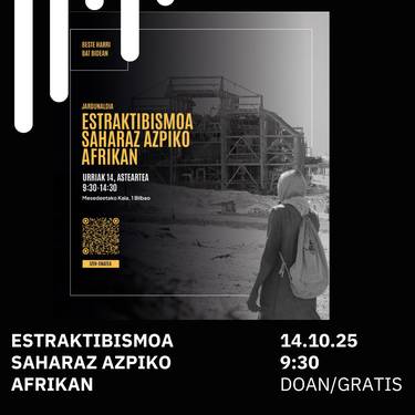 🗣️ESTRAKTIBISMOA SAHARAZ AZPIKO AFRIKAN Bilborocken