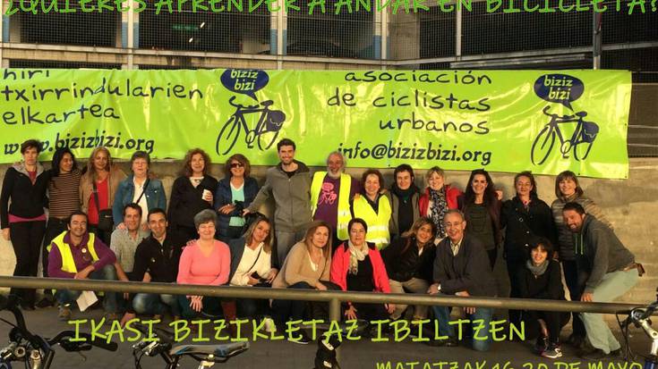 Bizikletan ibiltzeko ikastaroa