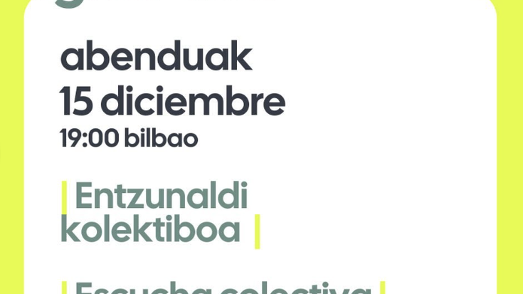 🌊 𝐌𝐚𝐫𝐞𝐚 𝐁𝐢𝐳𝐢. 𝐒𝐨𝐢𝐧𝐮 𝐣𝐚𝐢𝐚𝐥𝐝𝐢𝐚: Entzunaldi kolektiboa Bilborocken