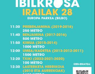 Ibilkrosa lasterketa herrikoia prestatu du Kirikiño Ikastolak