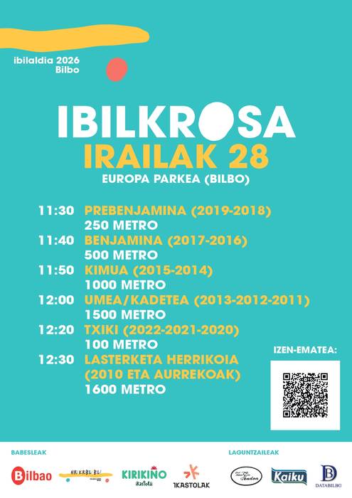 Ibilkrosa lasterketa herrikoia prestatu du Kirikiño Ikastolak