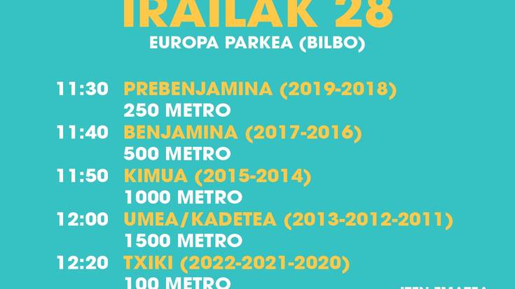 Ibilkrosa lasterketa herrikoia prestatu du Kirikiño Ikastolak