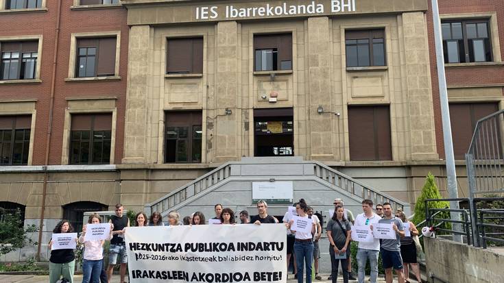 LABek EAEko hezkuntza publikoko irakasleen akordioa bete dadin exijitu du