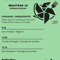 ❤️💚💛 INDAUTXUKO JAIAK 2025! 💜💙🖤 GASTRONOMIKOA