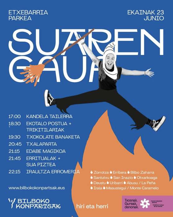 SUAREN GAUA Etxebarrian parkean